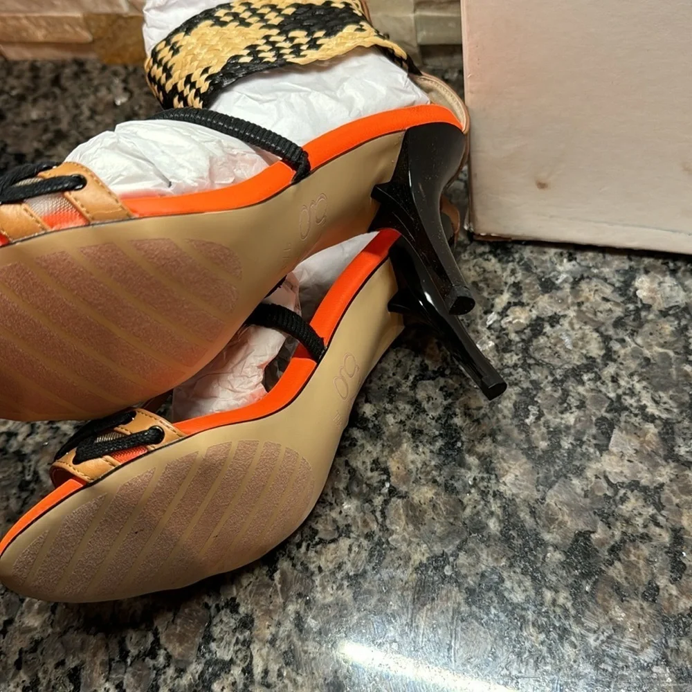 GX Gwen Stefani heeled boho inspired sandal NIB 7.5